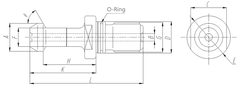 根据DIN2080-1-1拉螺栓